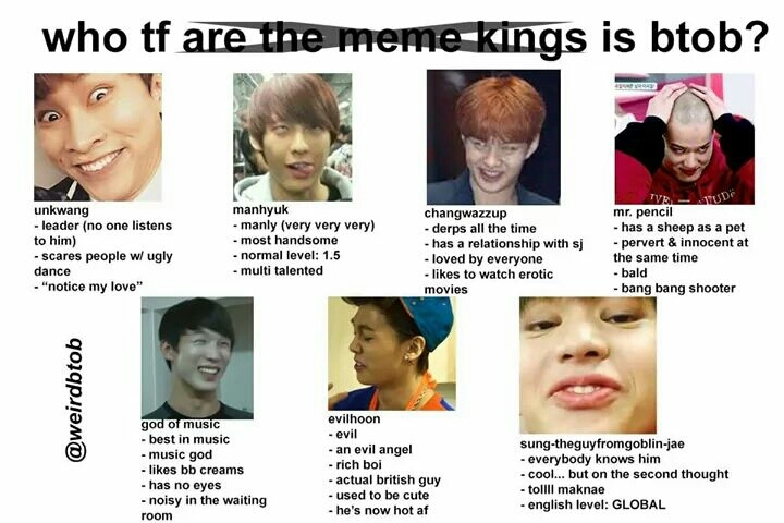 BTOB MEME KINGS 