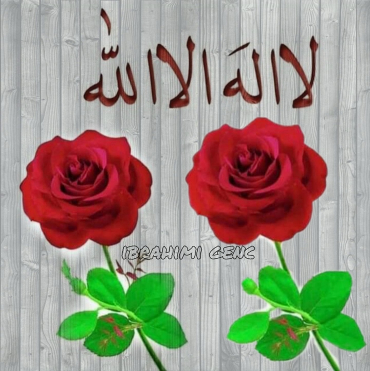 es gibt keine Gott außer ALLAH