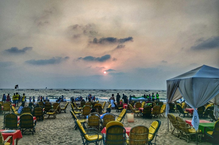 Beach is the place where i want to live