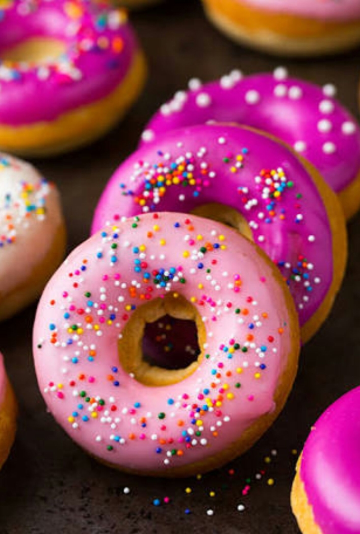 pink donut ❤❤
