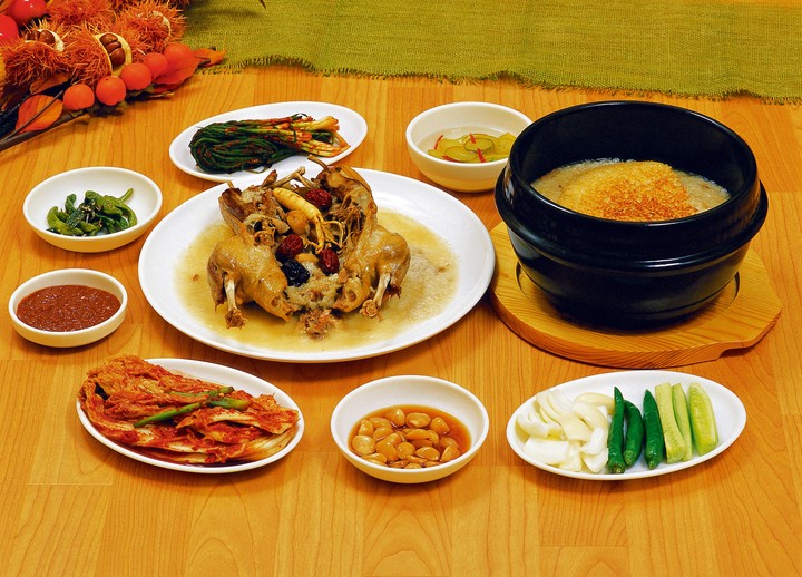 한식-밥과 고기