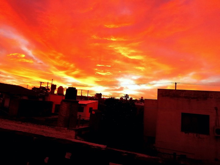 amanecer otoñal Córdoba Argentina