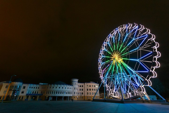 Ferriswheel in Vladimir, Russia