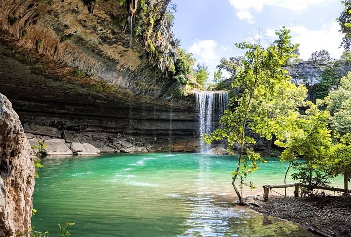 Hamilton pool reserve, Texas