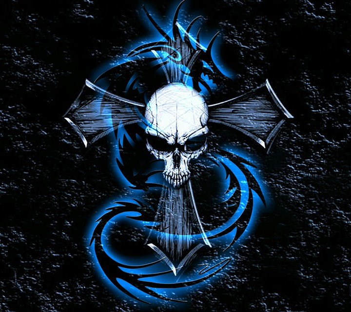 Dragon & skull