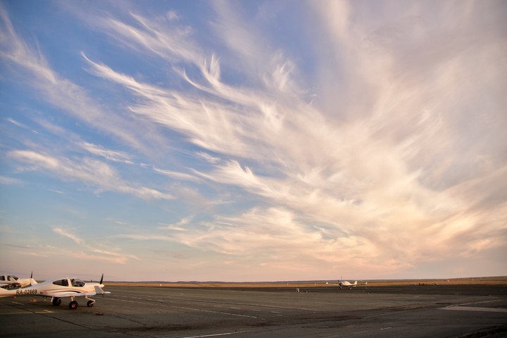evening sky