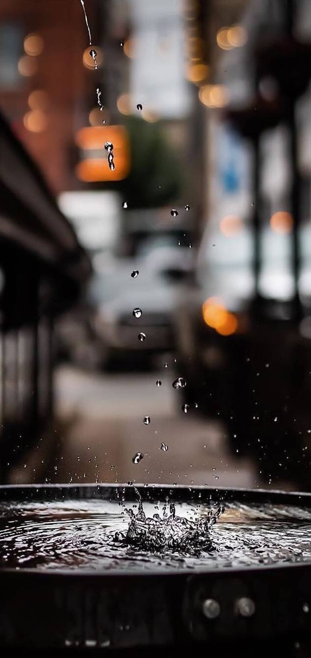 blur water drops