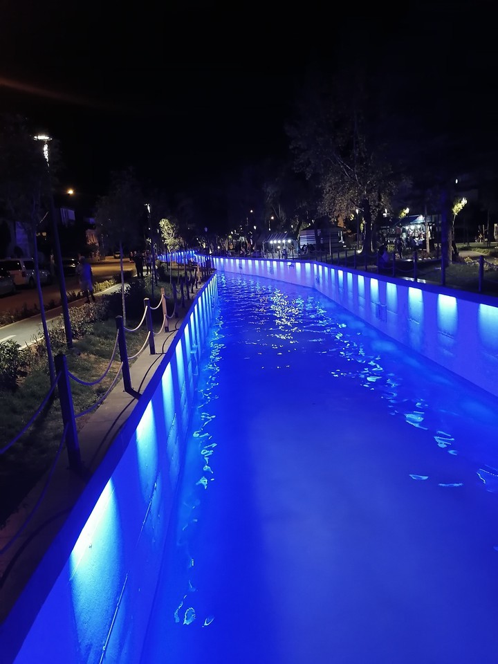 blue