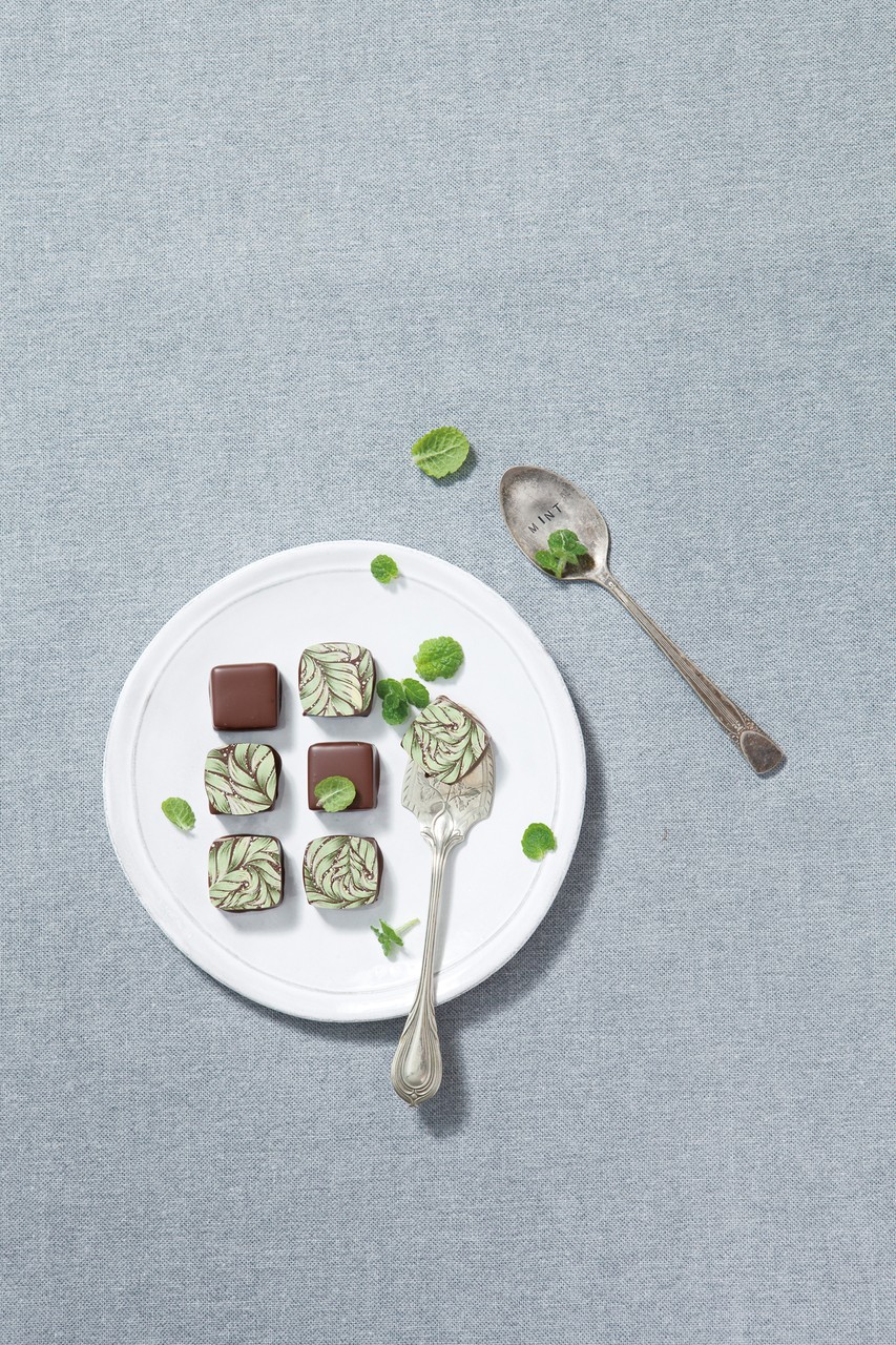Chocolate having mint