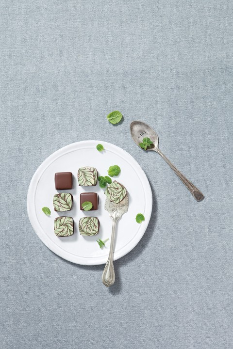 Chocolate having mint