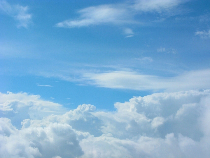 blue sky