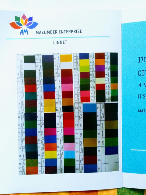 colour chart linnet leggings