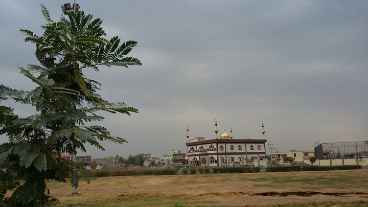 Bahast masjed in spring, kalar city