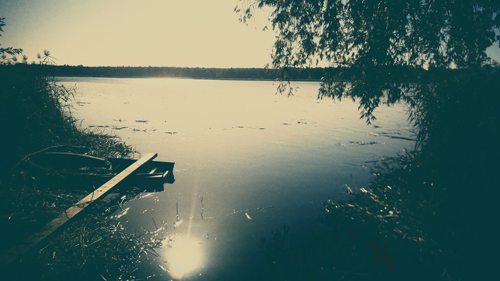 Dreetzer see Sommer Sonnenschein vertreumte welt
