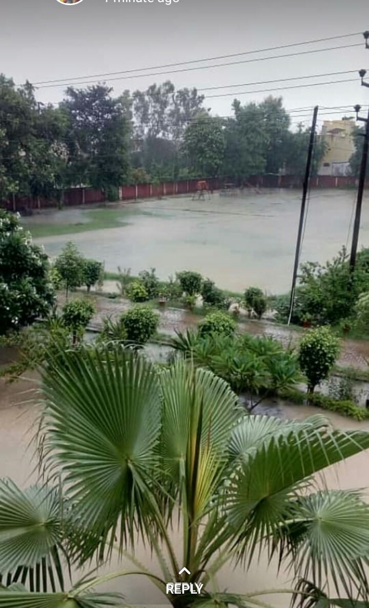 heavy rainfall