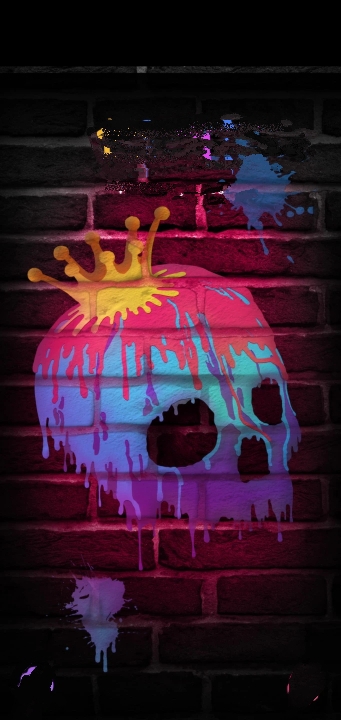 melting skull