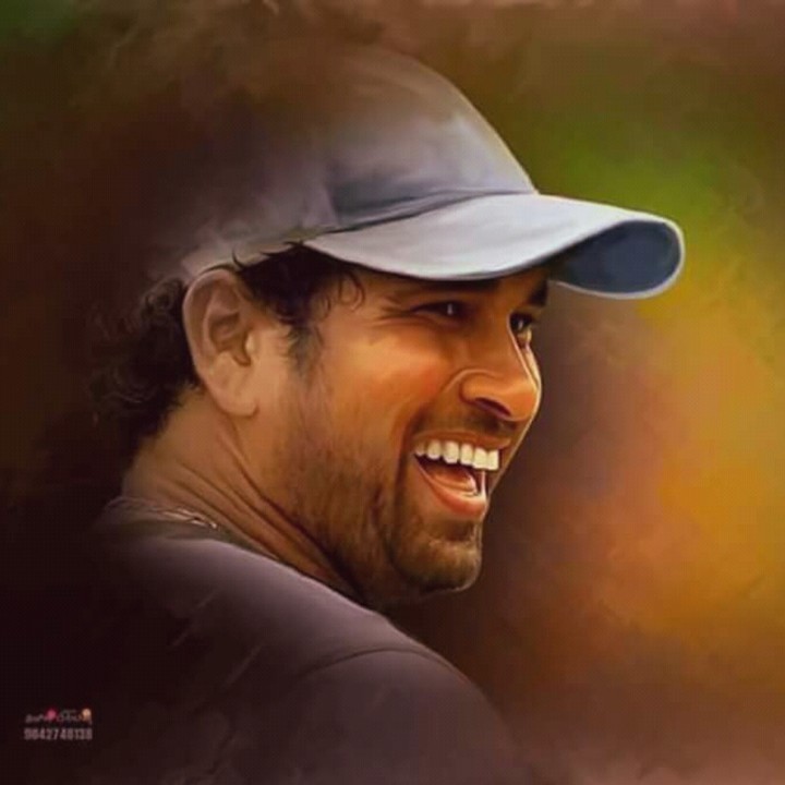 What a painting.....!!! SACHIN TENDULKAR
