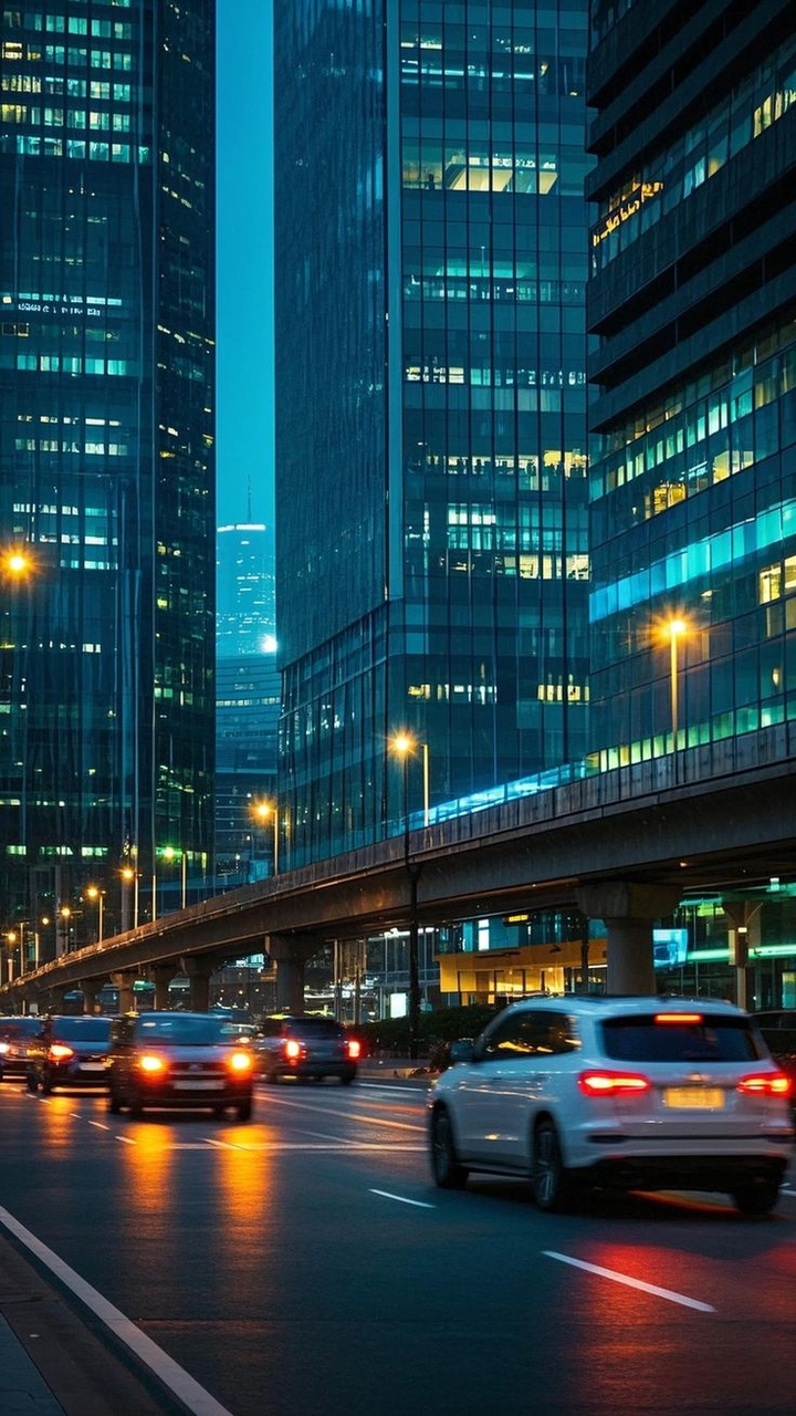 Skyscraper, city Hintergrundbilder
