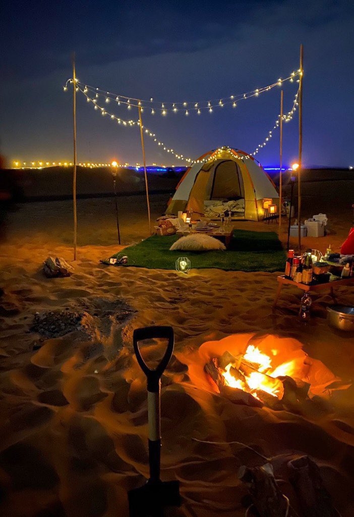 One night in the desert ❤