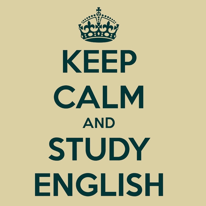 KEEP CALM AND STUDY ENGLISH