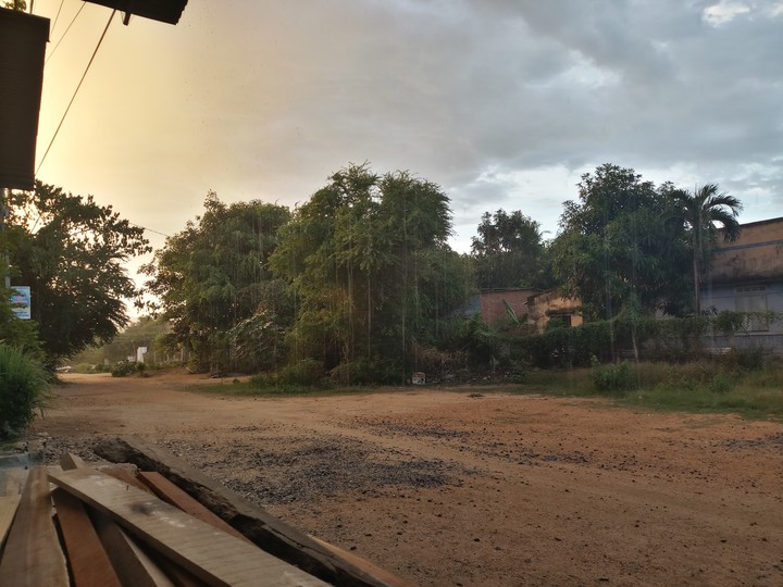Rain and Sunset