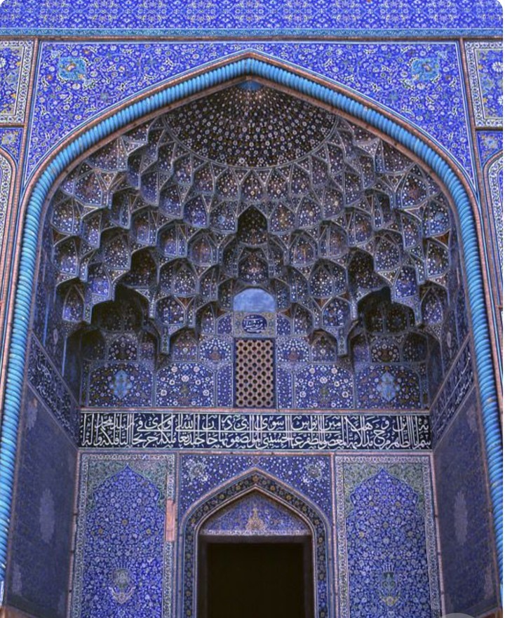 Esfahan Imam Mosque blue