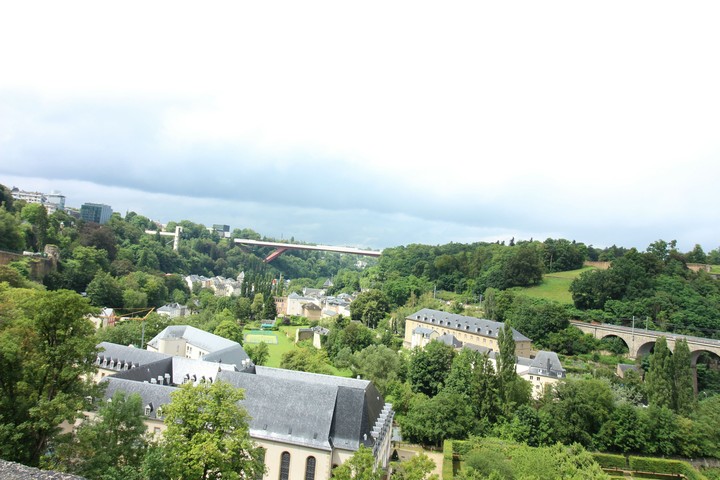 This is Luxembourg City. Just WOW!