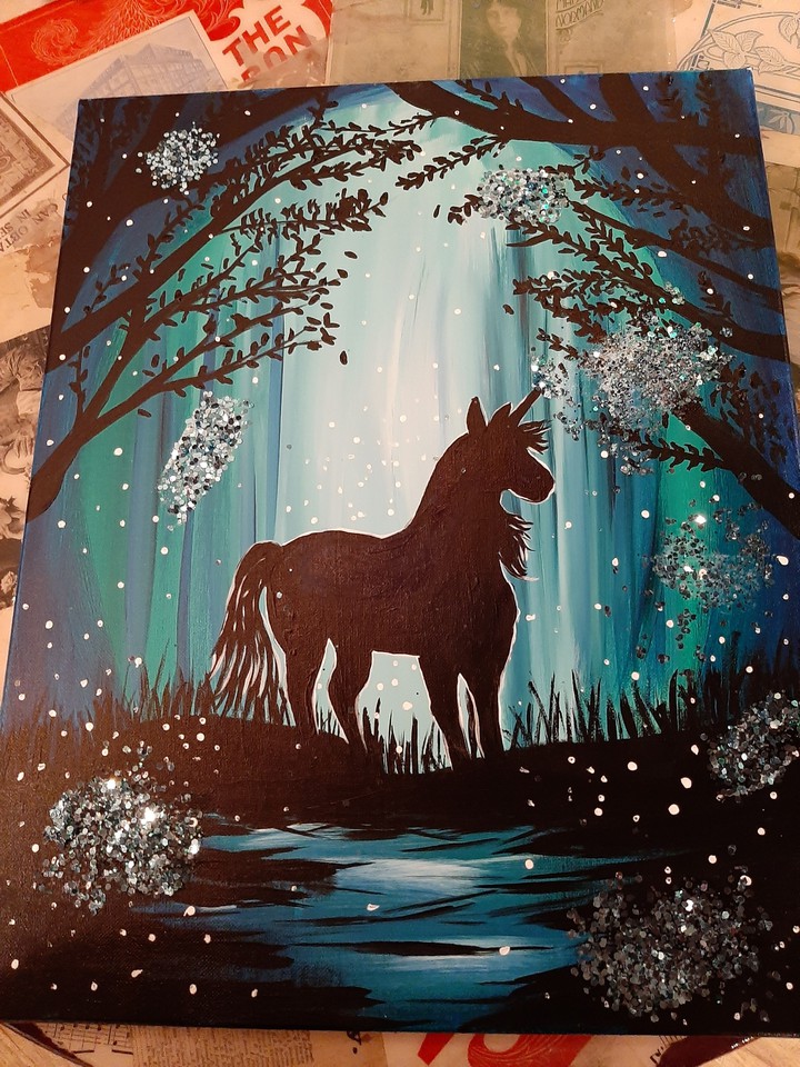Teal Unicorn