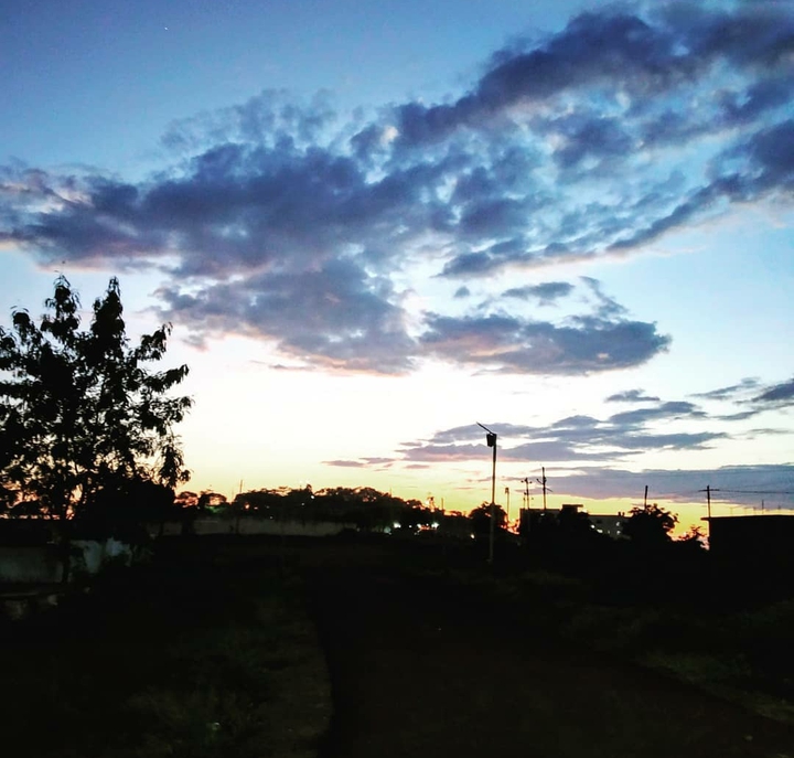 blue sky