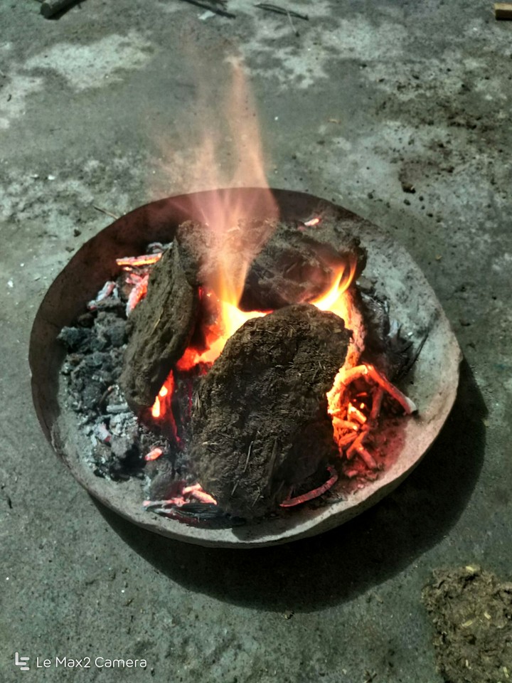burning fire