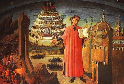 Dante Alighieri, poeta italiano.