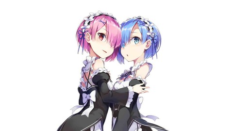 Anime Reem and Ram