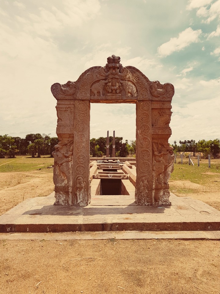 temple under ground
