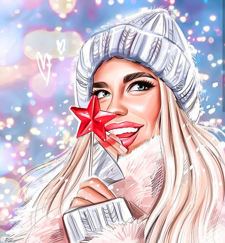The snow is falling....!!!!