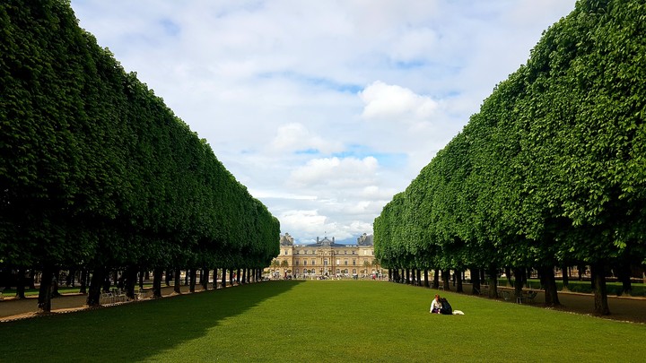 Luxembourg garden in Paris
