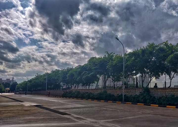 cloudy day
