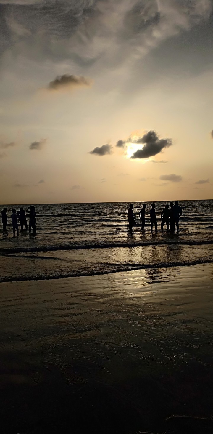 @ Sunset @Beach@Juhoo@