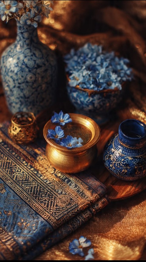 Blue, Porcelain, Ceramic