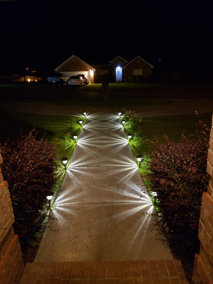 Lighted Walkway
