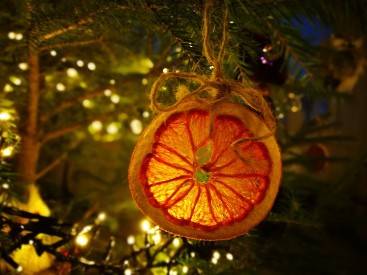 perfect orange slice
