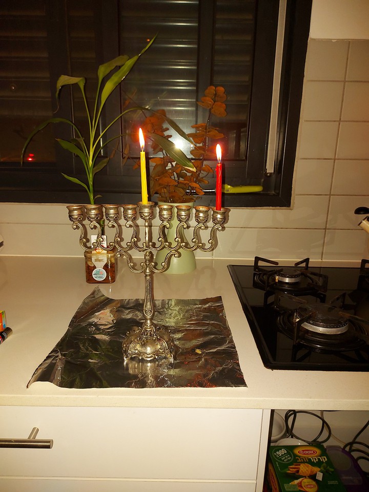 hanukka 1st candle