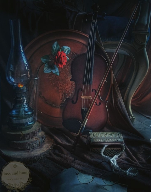 шпалери fiddle, chordophone