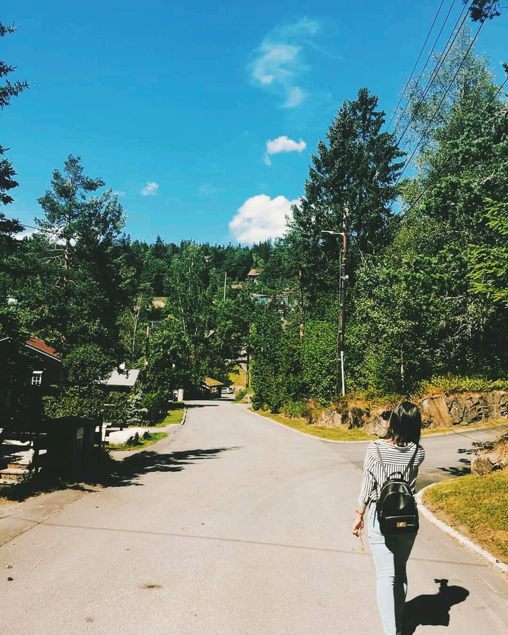 a stroll in nature