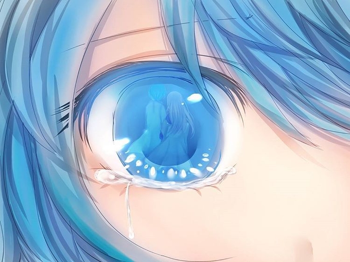 Anime Light Blue Eye