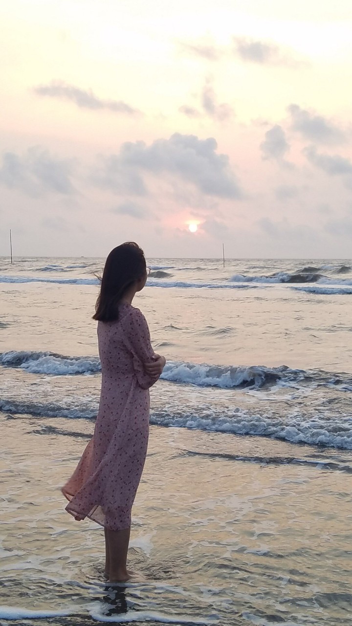 Girl on the beach