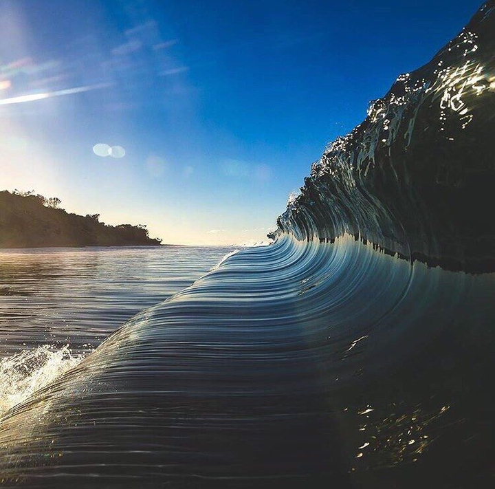 blue waves