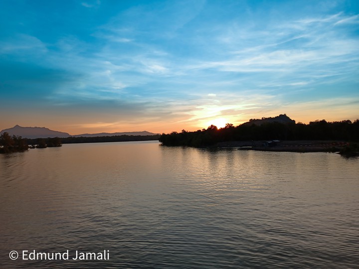 Beautiful Sunset At Santubong