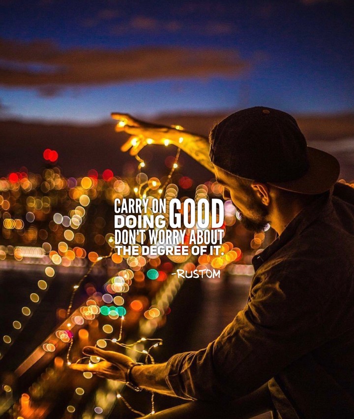 Do good