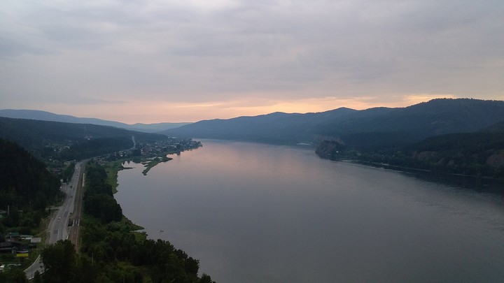 закат