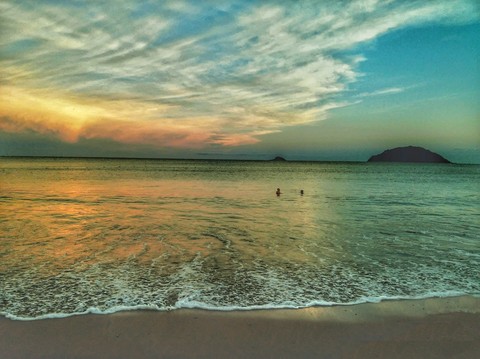 Beach.